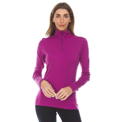 Minus33 Merino Wool Midweight - Sequoia Women's 1/4 Zip 100% Merino Wool - Image 10