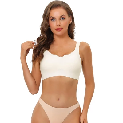 Allegra K Women's Wireless Full Coverage Smoothing No Show Everyday Bralette - Image 8