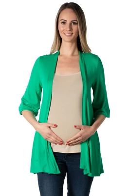 Elbow Length Maternity Cardigan - Image 7