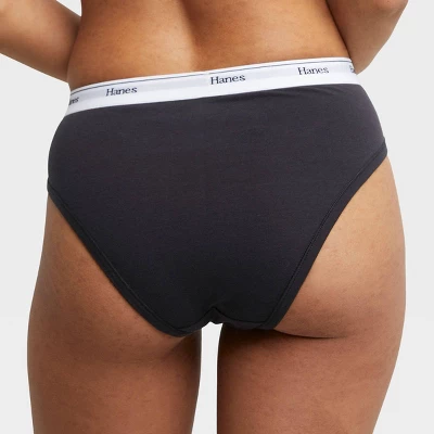Hanes Originals Women's 6pk Original Hi-Cut Briefs - Colors May Vary - Image 4