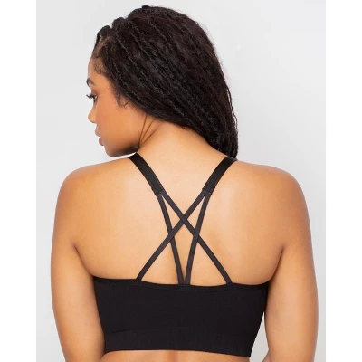 Smooth Seamless Comfort Longline Wireless Bra - Image 2