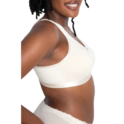 Curvy Couture Women's Cotton Luxe Unlined Wireless Bra - Image 4