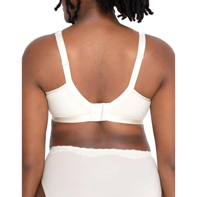 Curvy Couture Women's Cotton Luxe Unlined Wireless Bra - Image 6
