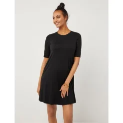 Luxe A-line Knit Maternity Dress | A Pea In The Pod