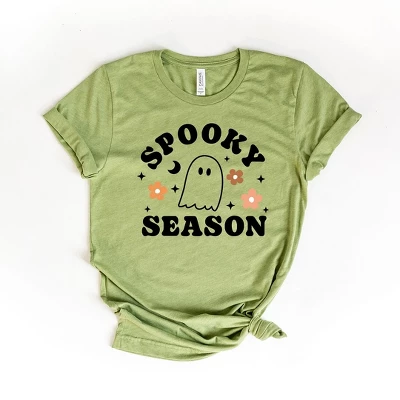Simply Sage Market Women's Spooky Season Flowers Short Sleeve Graphic Tee - Image 5