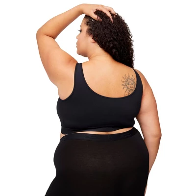 TomboyX Compression Bra, Wireless Full Coverage Medium Support Bra, (XS-6X) - Image 6