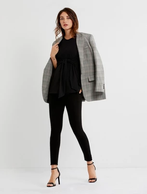 Tie Front Textured Maternity Top | A Pea In The Pod