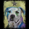 Junior's Design By Humans PIT BULL TERRIER By Creese T-Shirt