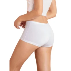Leonisa Simply Comfortable 3-Pack Stretch Cotton Boyshort Panties -