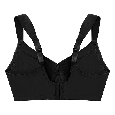 Glamorise Womens MagicLift Seamless T-Shirt Wirefree Bra 1080 Black - Image 4