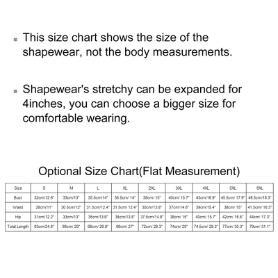 Unique Bargains Women Shapewear Tummy Control Full Bust Bodysuit Butt Lifter Thigh Slimmer With Zipper - Image 3