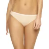 Felina Women's Organic Cotton Bikini Underwear For Women - (6-Pack) (Pale Orchid, Large)