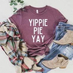 Simply Sage Market Women's Yippie Pie Yay Short Sleeve Graphic Tee