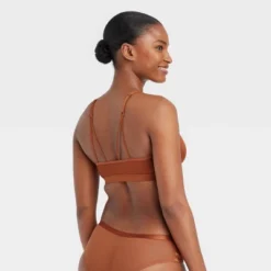 Women's Strappy Mesh Bralette - Auden™