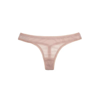 OnGossamer Women's Solid Mesh Hip-G Thong - Image 2