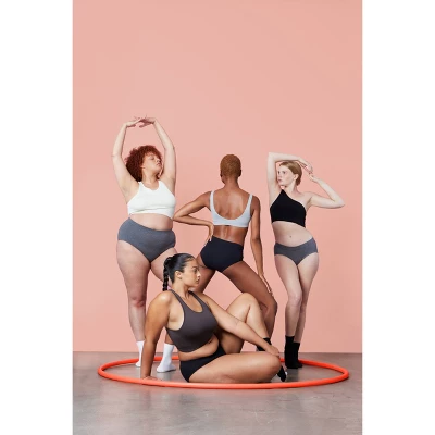 Thinx For All Women's Moderate Absorbency High-Waist Brief Period Underwear - Image 4