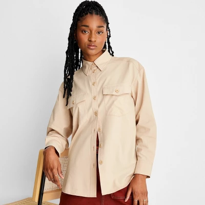 Women's Long Sleeve Western Button-Down Shirt - Future Collective™ With Reese Blutstein - Image 2