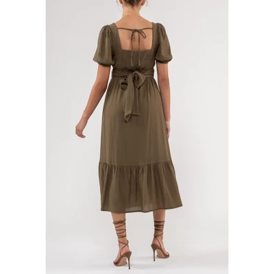 August Sky Women's Wrap Dress