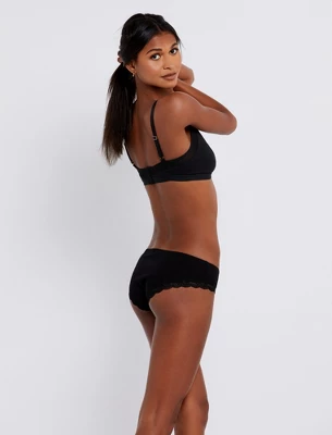 Mesh Trim Clip Down Maternity And Nursing Bra | A Pea In The Pod - Image 4