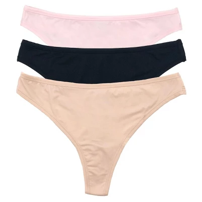 Felina Women's Blissful Super Stretchy Thong | 3-Pack - Image 2