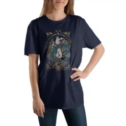 Women's Navy Blue Wonder Woman Comic Book Graphic Tee