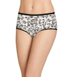 Jockey Women's Organic Cotton Stretch Logo Modern Brief - 3 Pack