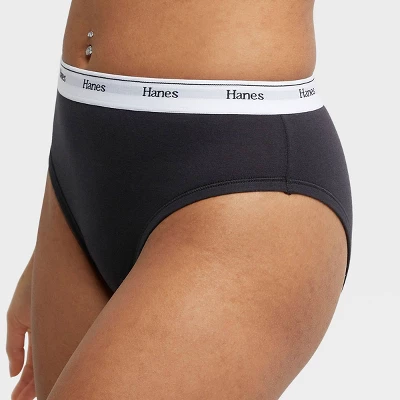Hanes Originals Women's 6pk Original Hi-Cut Briefs - Colors May Vary - Image 3