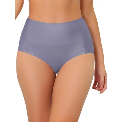 Allegra K Women's Tummy Control Unlined High-Waisted Breathable Hipster Underwear - Image 6