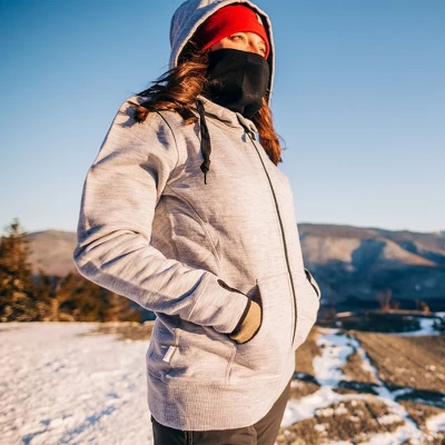 Minus33 Merino Wool Expedition - Women's Brushed Wool Hoodie Kodiak Fleece - Image 5