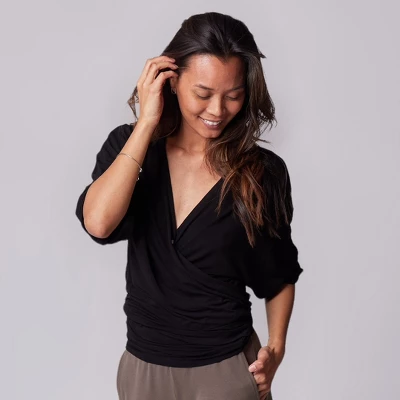 Of An Origin Maternity & Nursing Wrap Blouse - Image 2