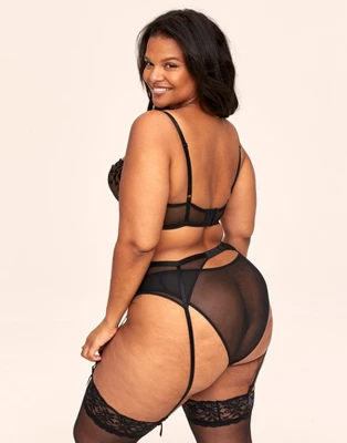 Adore Me Women's Tiana Garter Lingerie