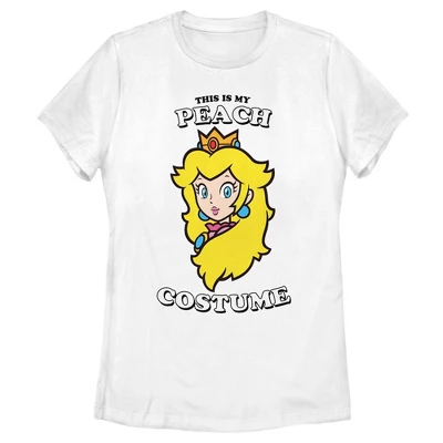 Women's Nintendo This Is My Peach Costume T-Shirt - Image 3