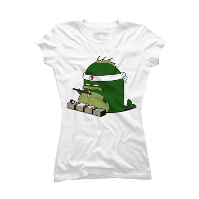 Junior's Design By Humans Limited Edition - Human Sushi By T-Shirt - Image 3