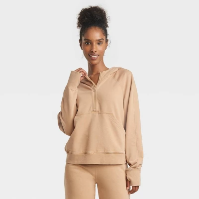 Women's 1/2 Zip Fleece Pullover - JoyLab™ - Image 3