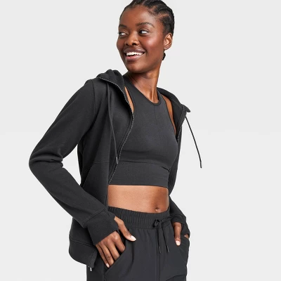 Women's Full Zip Fleece Hoodie - All In Motion™ - Image 4