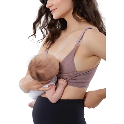 Ingrid & Isabel Basics Maternity 2-in-1 Nursing & Pumping Bra Bundle 2 Pack - Image 3