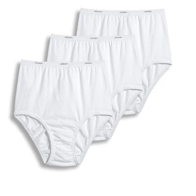 Jockey Womens Classic Brief 3 Pack Underwear Briefs 100% Cotton - Image 3