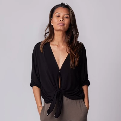 Of An Origin Maternity & Nursing Wrap Blouse - Image 3