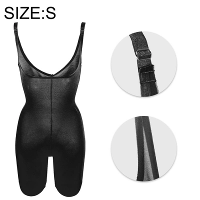 Unique Bargains Women Shapewear Tummy Control Full Bust Bodysuit Butt Lifter Thigh Traceless Slimmer - Image 2