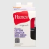Hanes Women's 4pk Originals Boxer Briefs - White/Red/Black