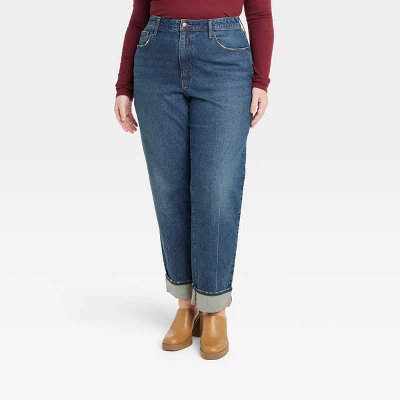 Women's High-Rise 90's Straight Jeans - Universal Thread™ - Image 3
