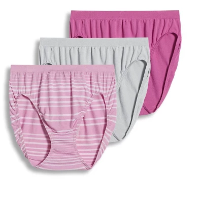Jockey Womens Comfies Microfiber French Cut 3 Pack Underwear French Cuts Nylon - Image 6