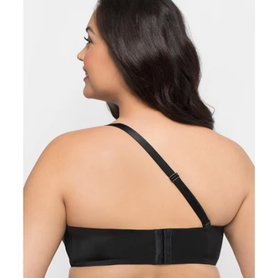 Curvy Couture Strapless Sensation Multi-way Push Up Bra - Image 7