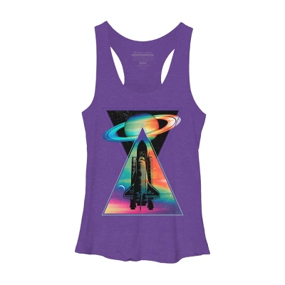 Women's Design By Humans The Explorer By Clingcling Racerback Tank Top - Image 5