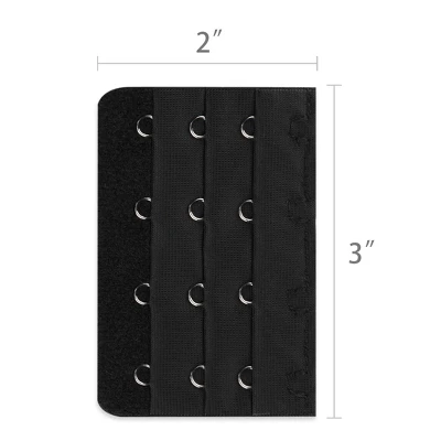 Allegra K Women's Brassiere Underwear Strap Bra Extender 3 Rows 4 Hooks - Image 2