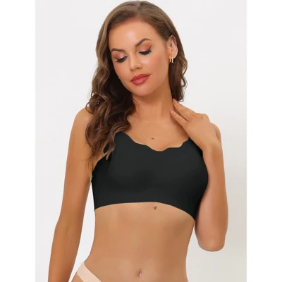 Allegra K Women's Wireless Full Coverage Smoothing No Show Everyday Bralette - Image 4