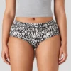 Thinx Women's Wildcat Print Briefs - Black/White
