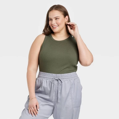 Women's Ribbed Tank Bodysuit - A New Day™ - Image 5