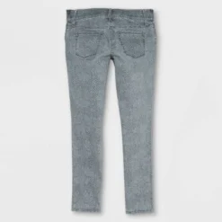 Maternity Snake Print Under Belly Skinny Jeans - Isabel Maternity By Ingrid & Isabel™ Dark Gray