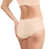 Lumar By Leonisa Low-Rise Hiphugger Panty With Ultra-Flat Seams - Orange M